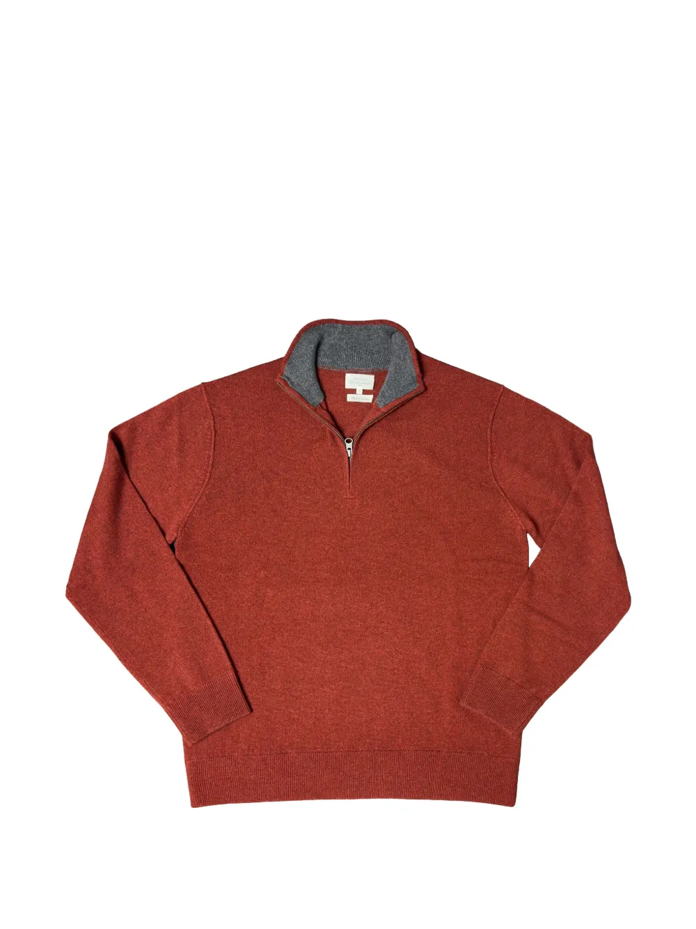Hartford Quarter-zip Sweater In Red