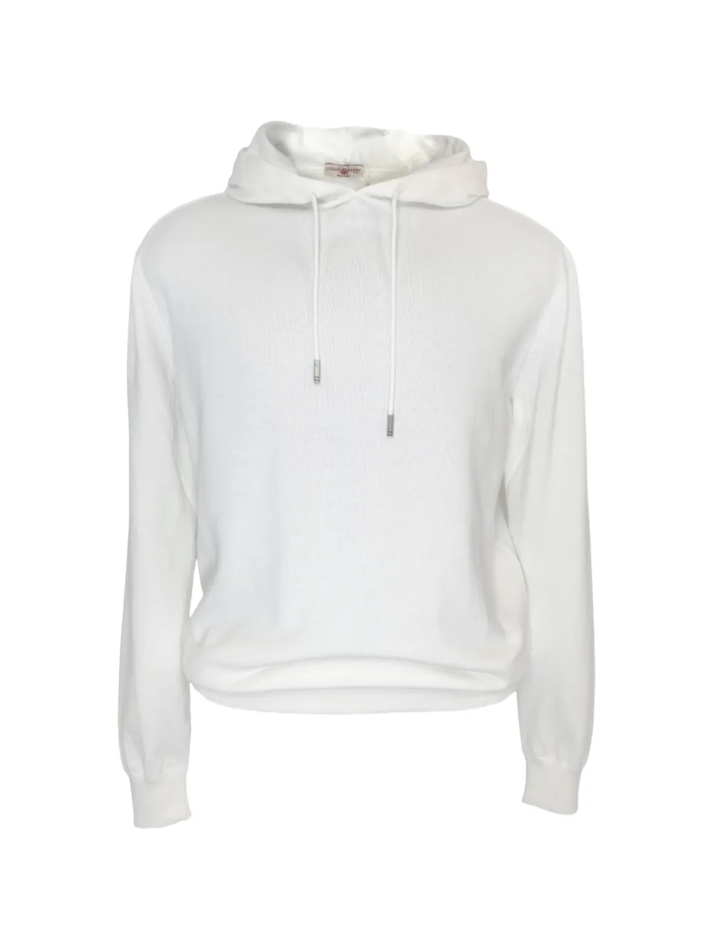 Luciano Barbera long-sleeve hoodie - Neutrals