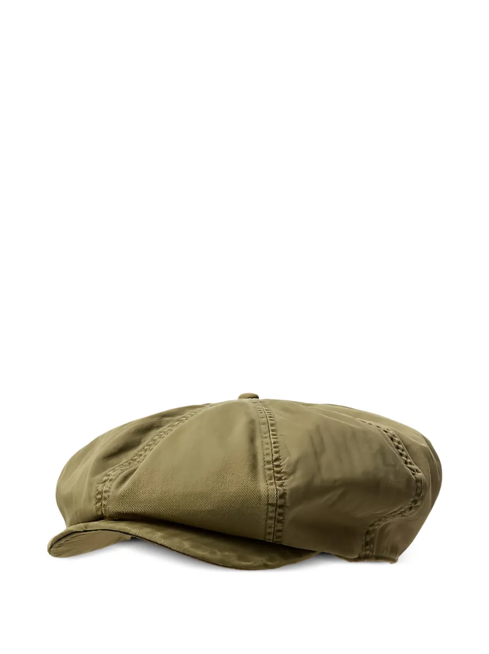 Ralph Lauren RRL garment-dyed twill newsboy cap - Verde