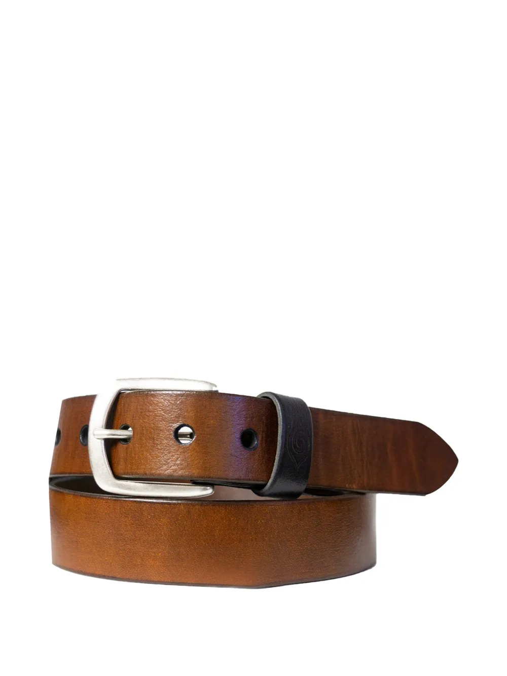 Phantasmagoria Pino leather belt - Marrone