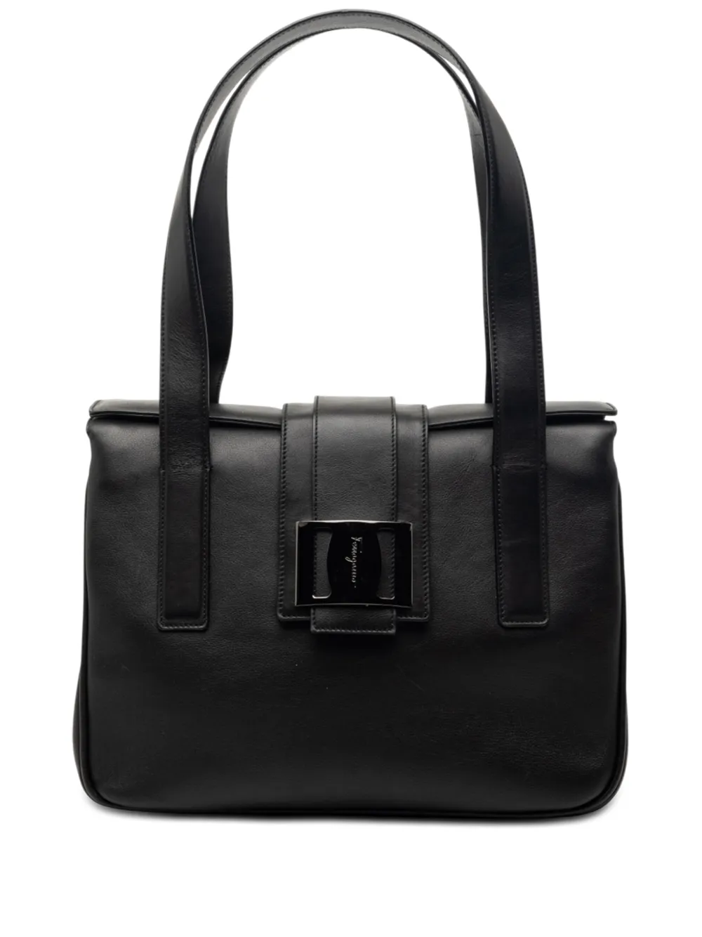 Ferragamo Pre-Owned 20th Century Leather tote bag - Nero