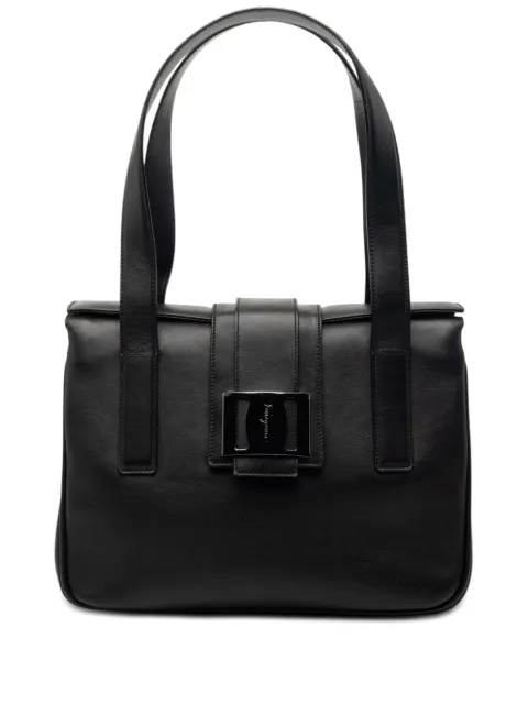 Ferragamo Pre-Owned 20th Century Leather tote bag