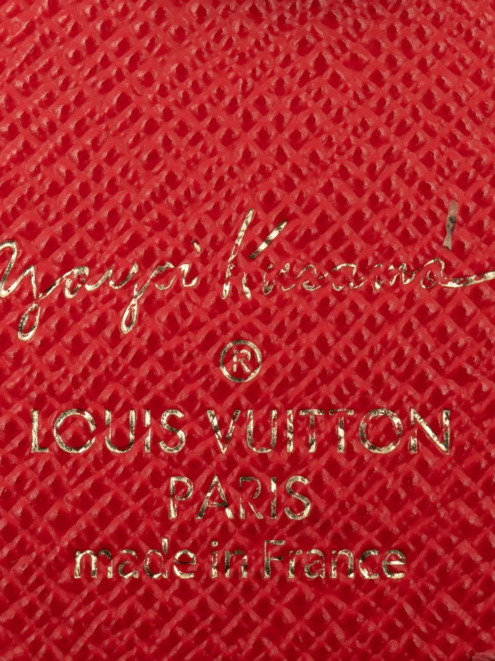  Louis Vuitton Pre-owned Porte-clés Bijou De Sac Yayoi Kusama à Monogramme Et Motif Pumpkin Dots (2012) - Rouge 