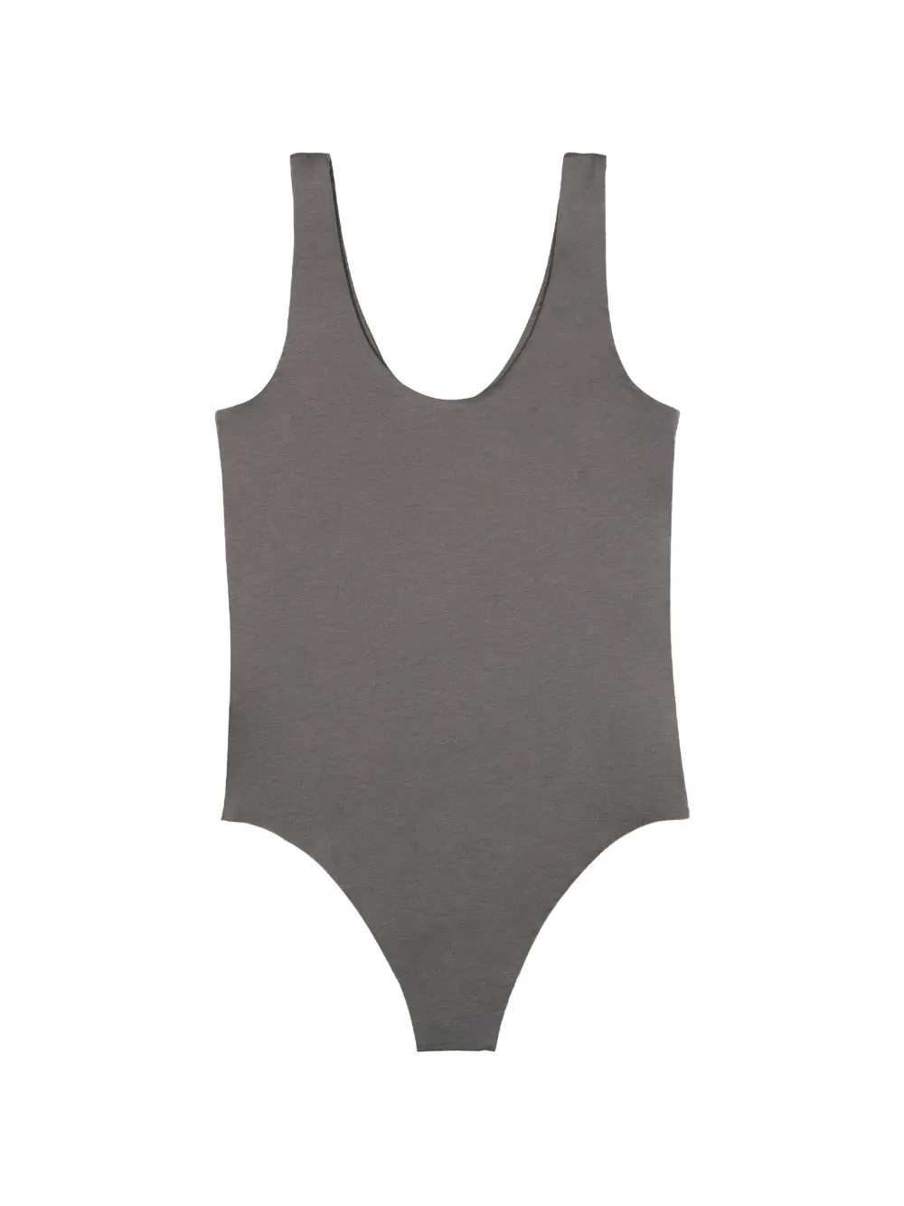 120% Lino Mouwloze body Grijs