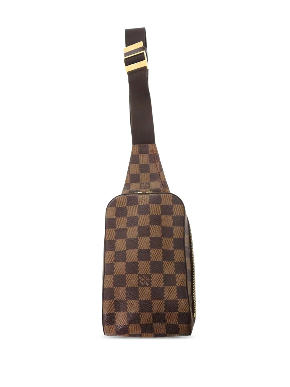 Louis Vuitton Pre-Owned 2003 Damier Ebene Geronimos Umhängetasche - Braun
