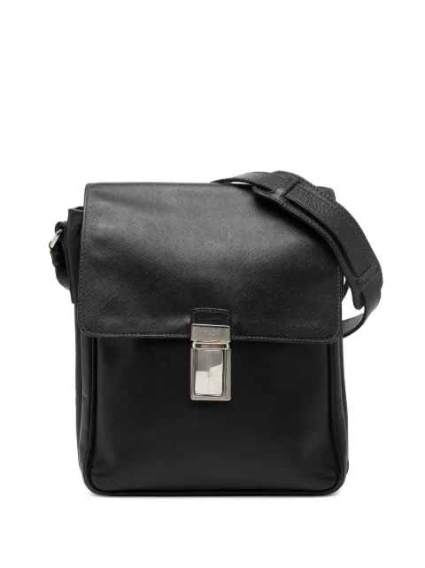 Prada Pre-Owned 2010-2026 Saffiano Travel Messenger Bag crossbody bag