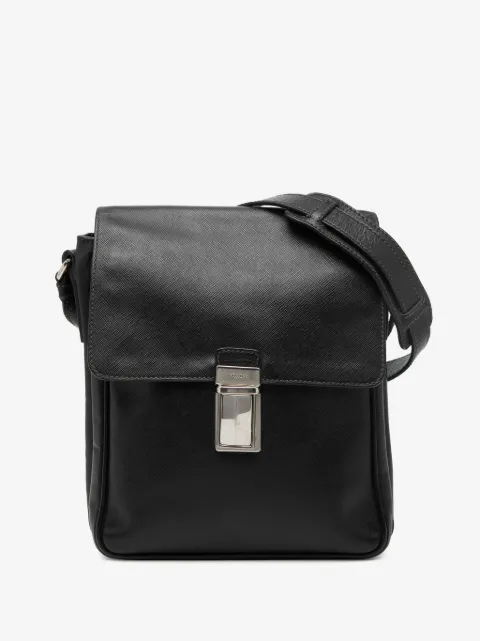 Prada Pre-Owned 2010-2026 Saffiano Travel Messenger Bag crossbody bag