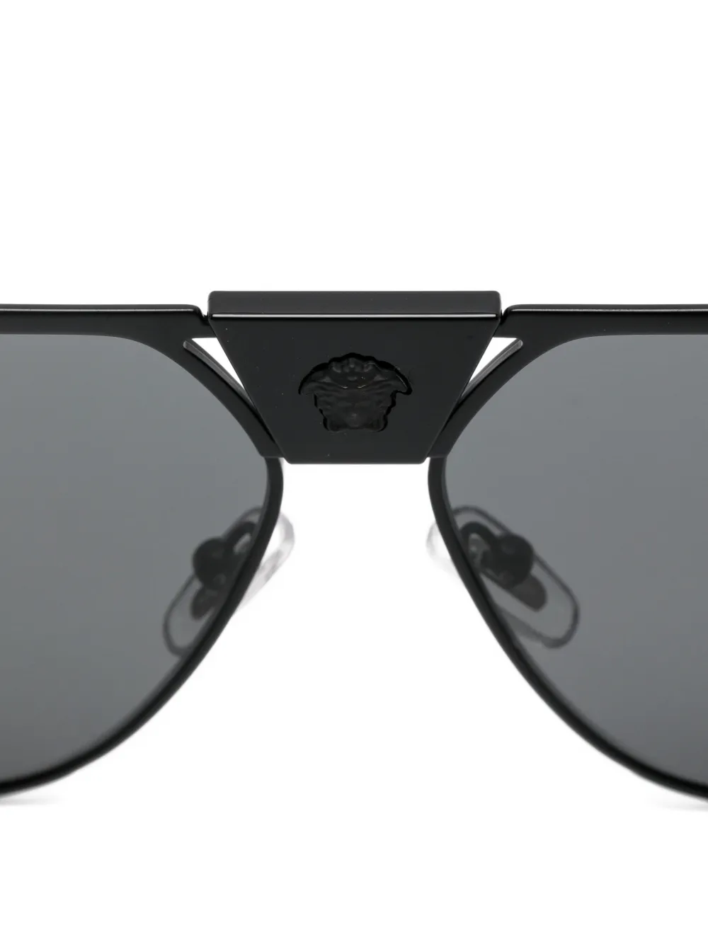 Versace Eyewear Medusa Greca zonnebril Zwart