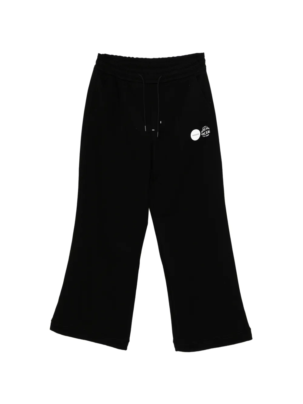 SONGZIO x ASSC drawstring track pants - Nero