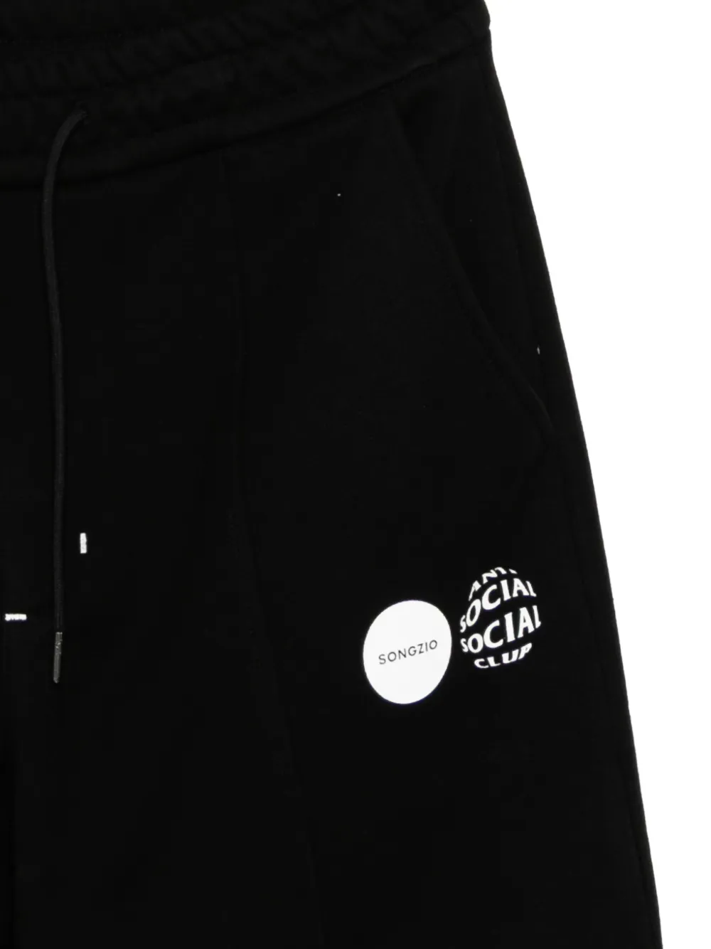 SONGZIO x ASSC trainingsbroek met trekkoord Zwart