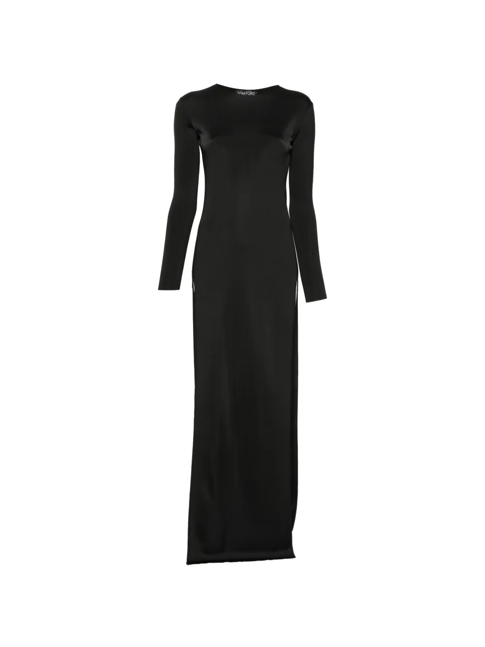 TOM FORD long-sleeve maxi dress - Nero