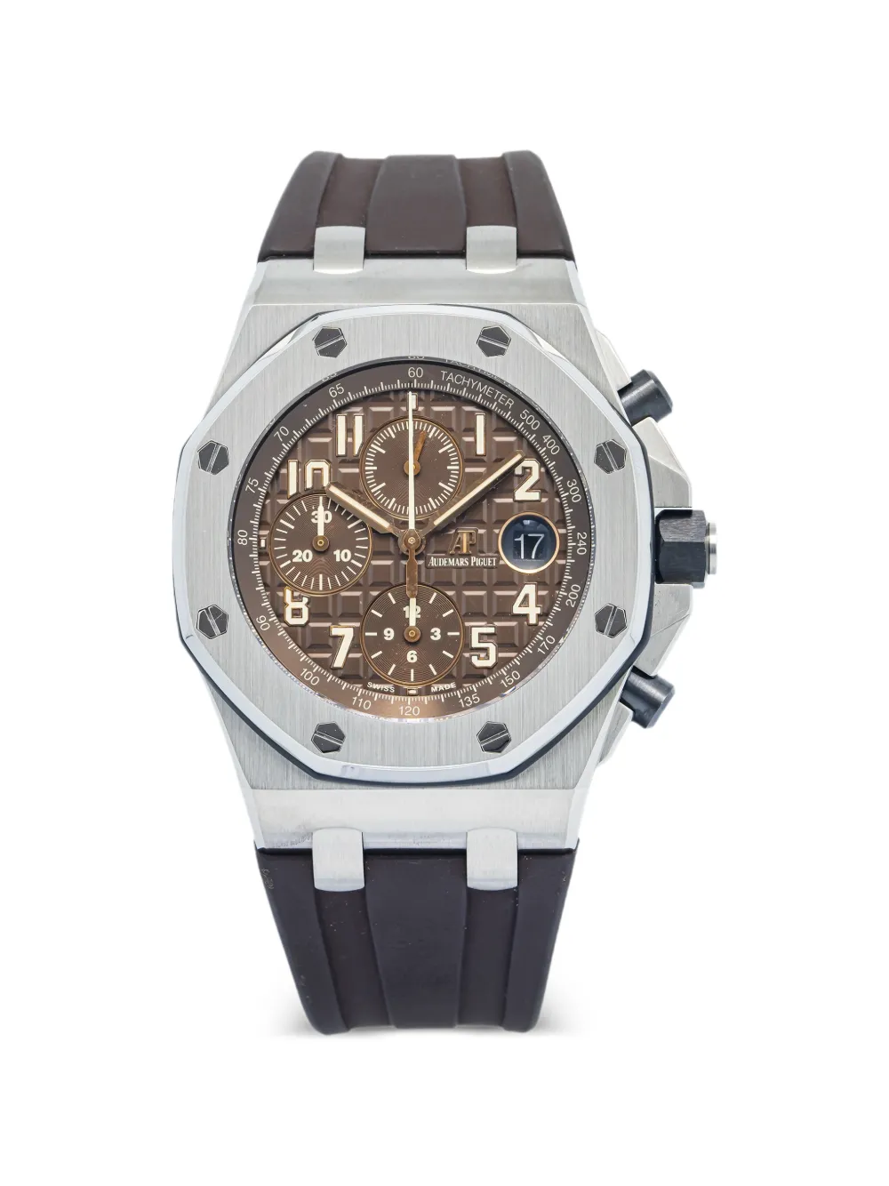 Audemars Piguet pre owned pre-owned Royal Oak Offshore 42mm watch - Marrone
