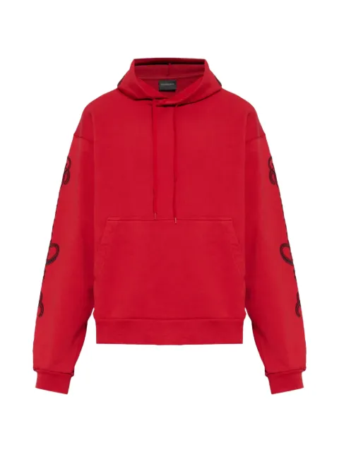 Balenciaga logo-print oversized hoodie