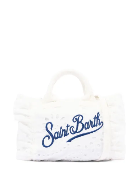 MC2 Saint Barth Mini Vanity Tote Bag mit Lochstickerei