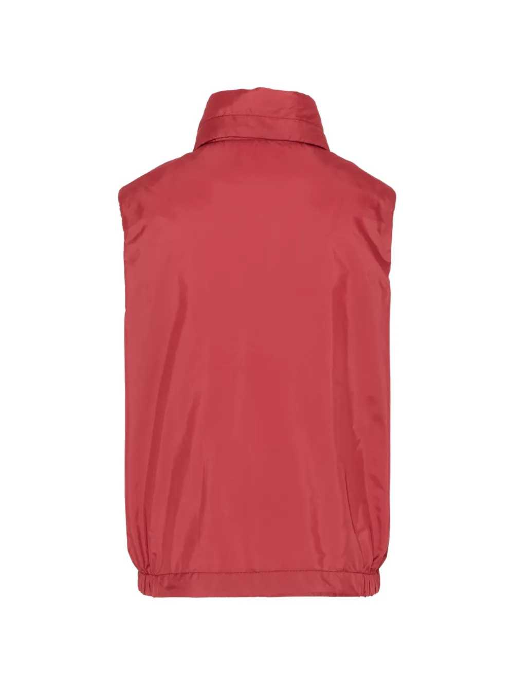 Moncler Enfant Bodywarmer met logopatch Rood