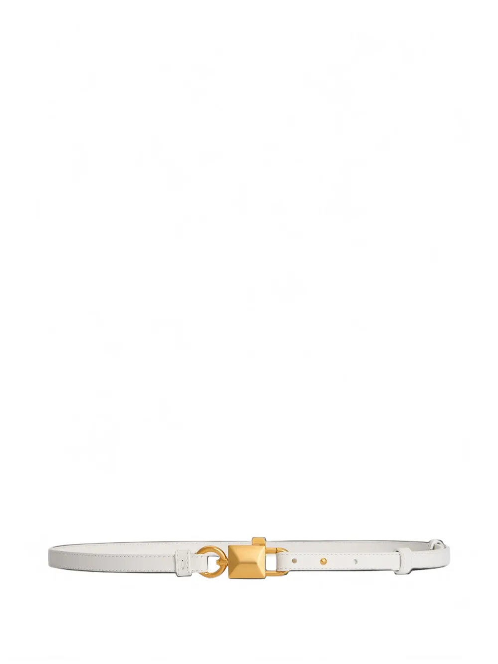 Dolce & Gabbana calfskin belt - Bianco