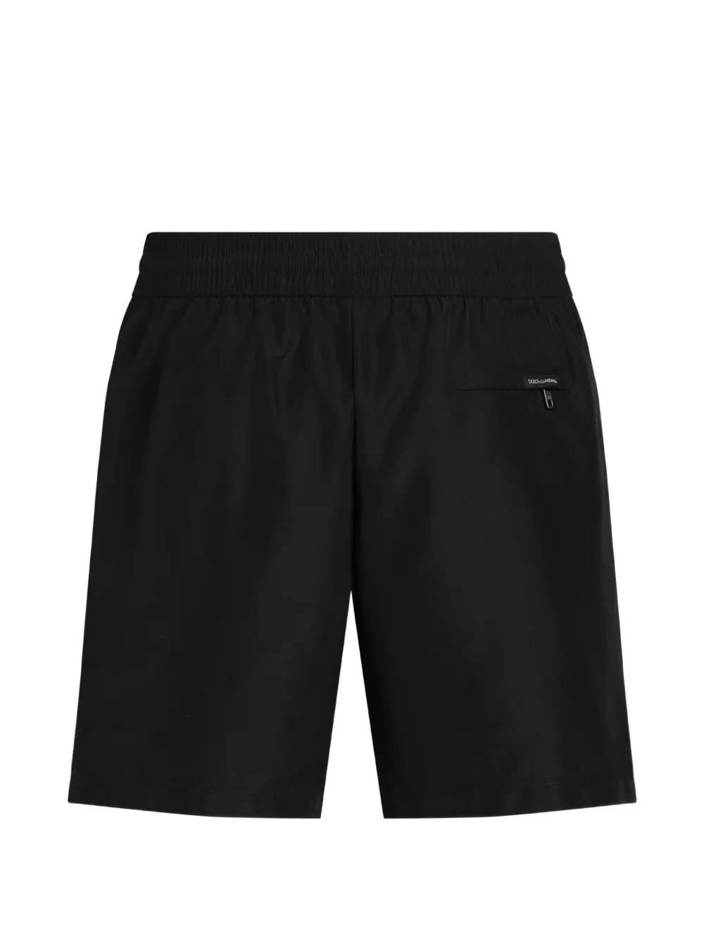 Dolce & Gabbana Canvas zwembroek Zwart