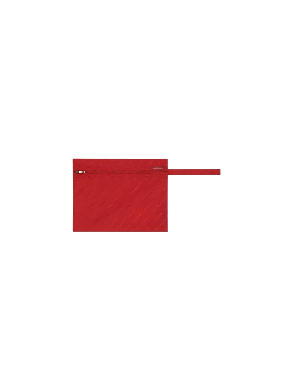 Dolce & Gabbana Korte zwembroek met jacquard logo Rood