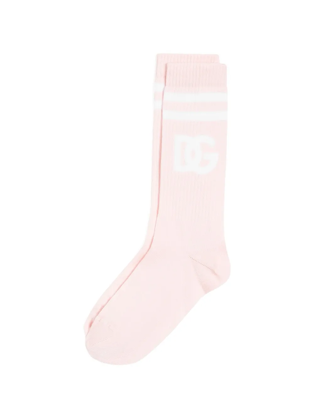 Dolce & Gabbana Calzini con logo - Rosa