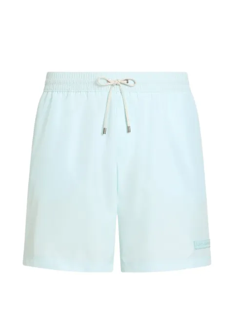 Dolce & Gabbana shorts de playa con cordones en la pretina