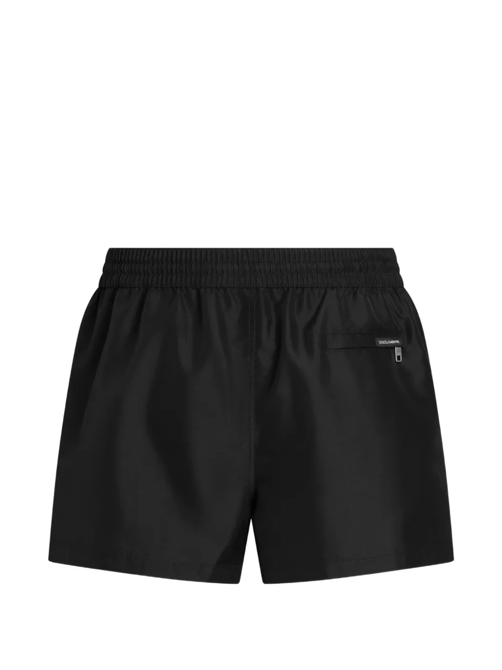 Dolce & Gabbana Canvas zwembroek Zwart