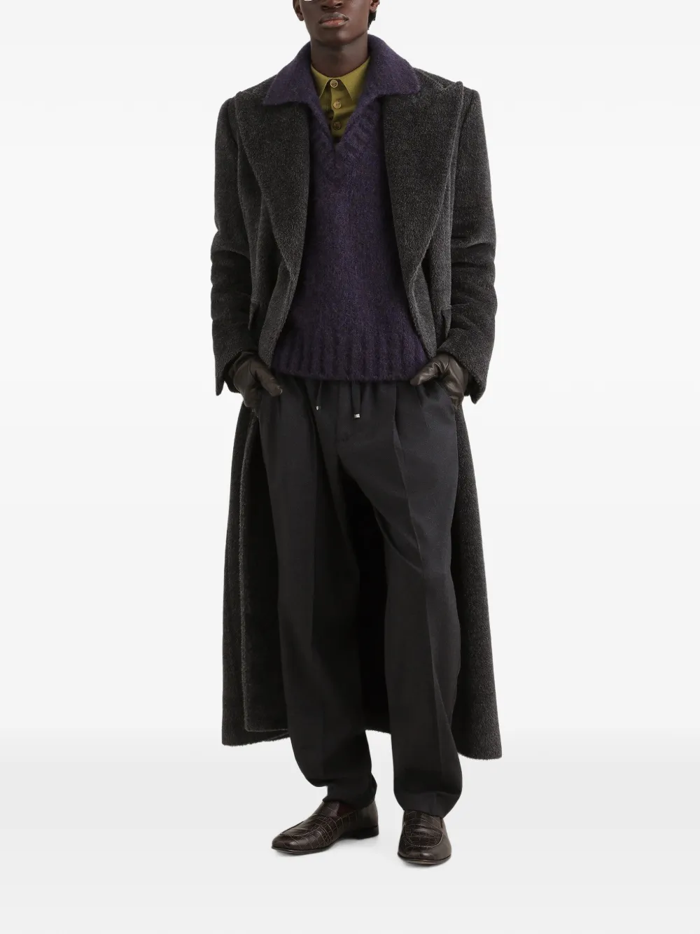 Dolce & Gabbana Trui van alpacablend Blauw
