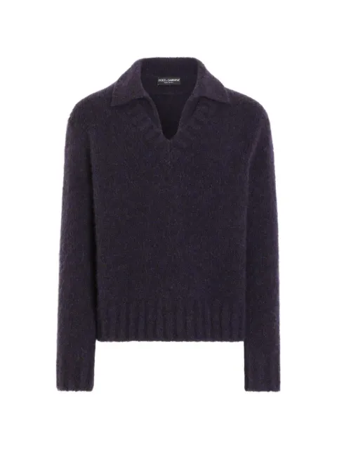 Dolce & Gabbana alpaca-blend pullover