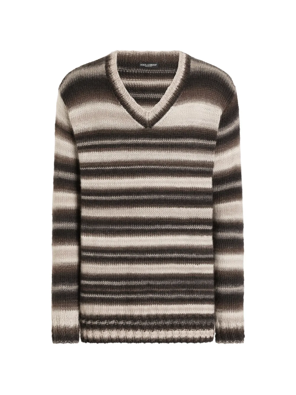 Dolce & Gabbana Maglione in misto lana - Marrone
