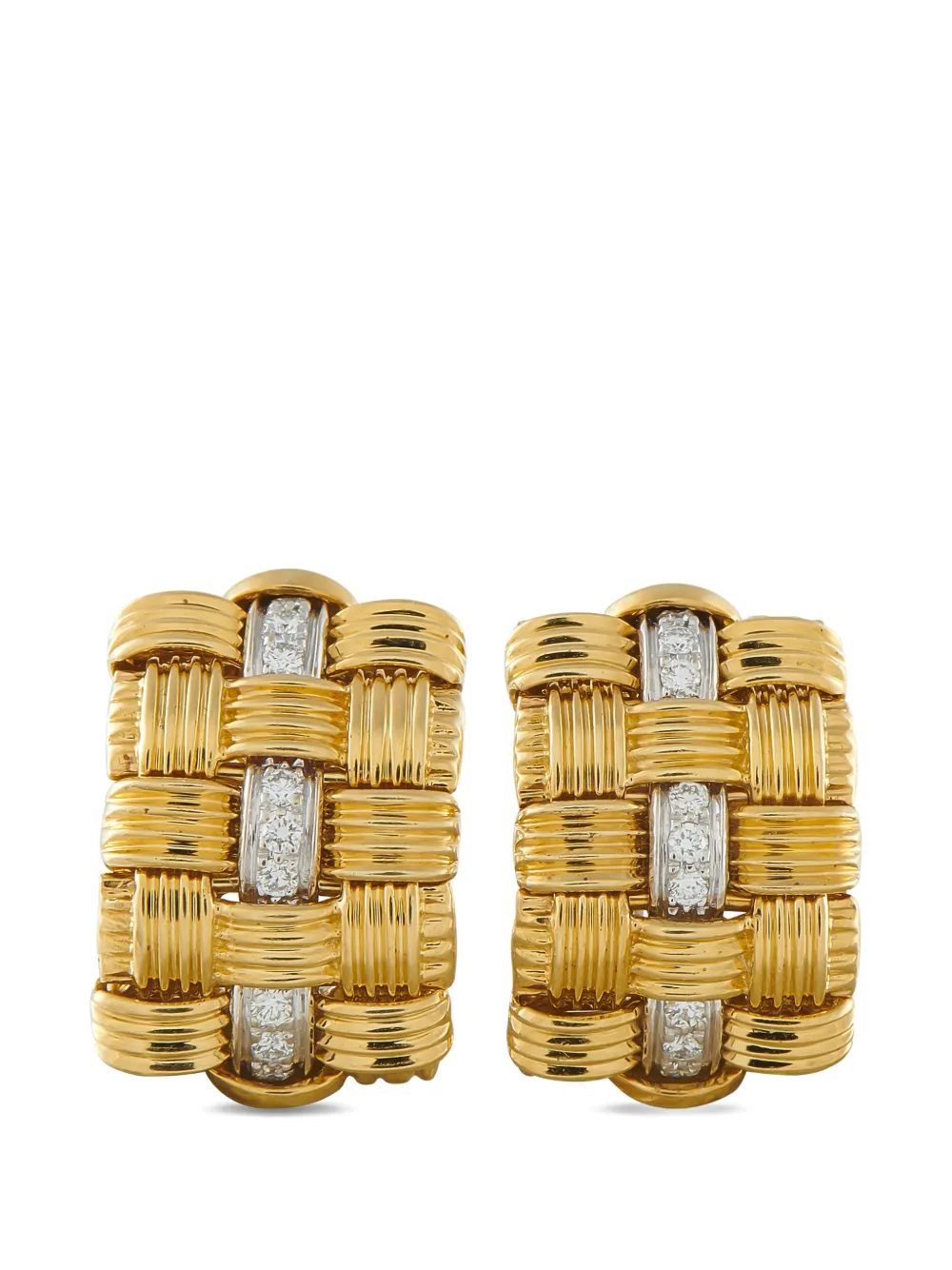 Roberto Coin Pre-Owned Appassionata diamond earrings - Oro