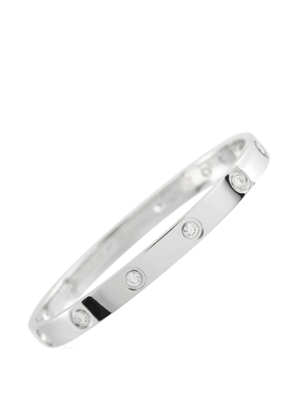 Cartier Love diamond bracelet - Silber