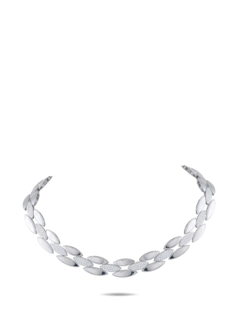 Roberto Coin Pre-Owned diamond choker necklace - Silber