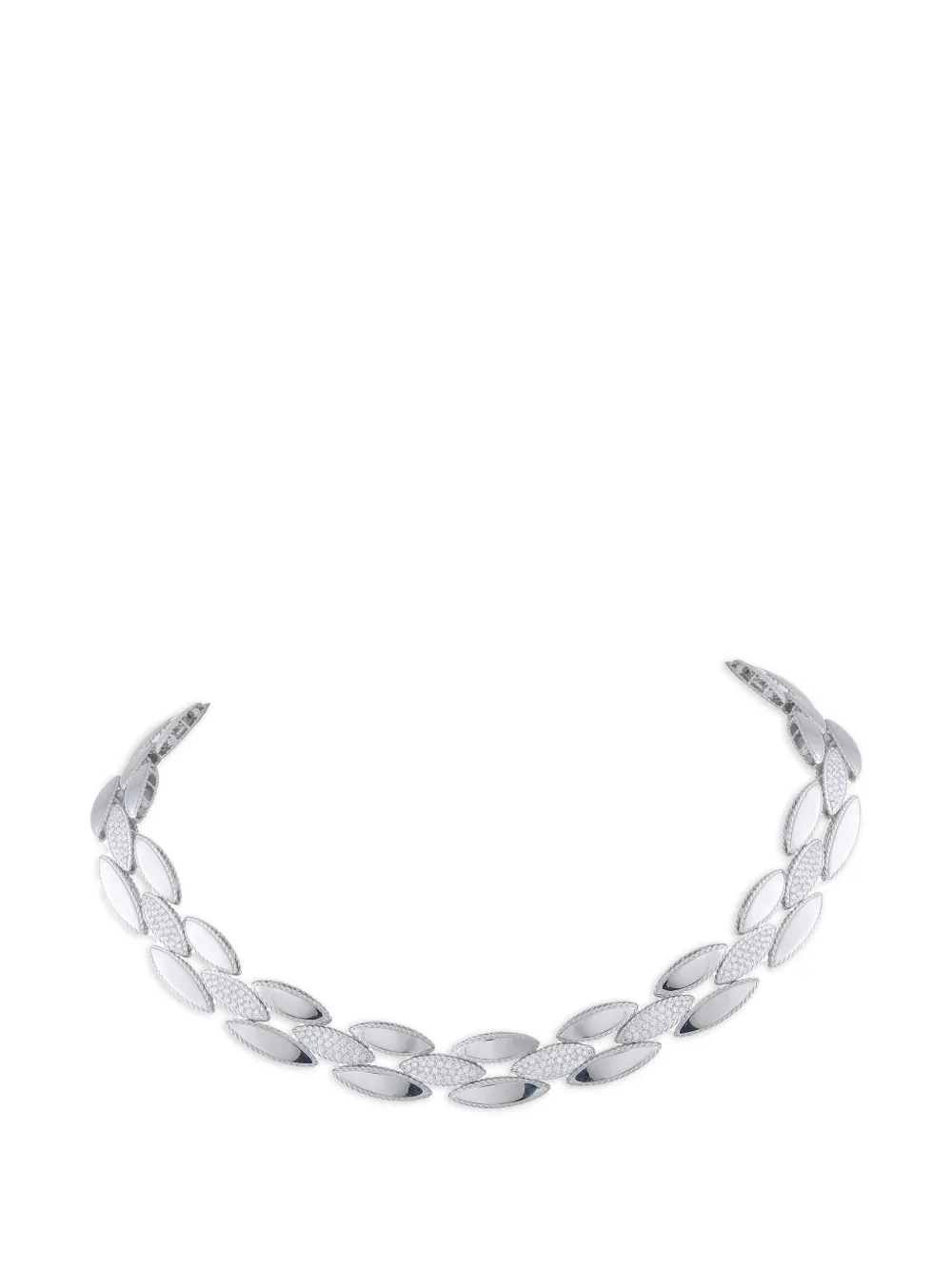 Roberto Coin Pre-Owned diamond choker necklace - Silber