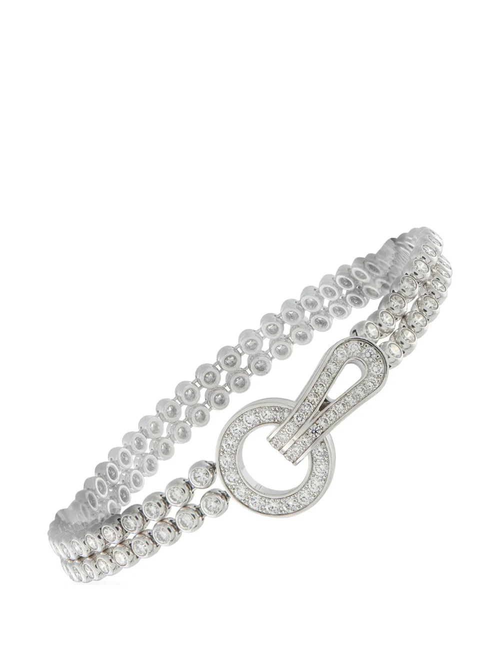 Cartier Agrafe diamond bracelet - Silber