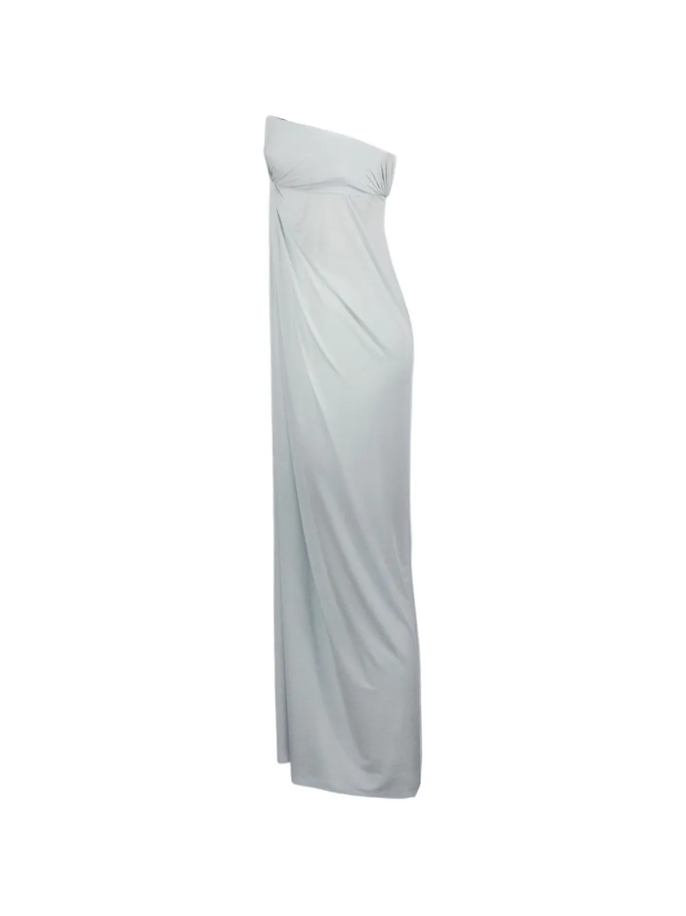 Alberta Ferretti Strapless jurk Grijs