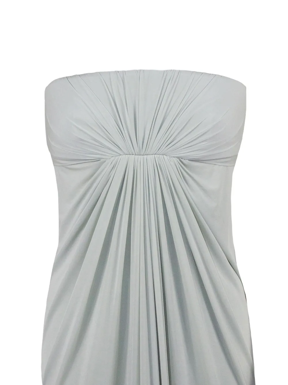 Alberta Ferretti Strapless jurk Grijs