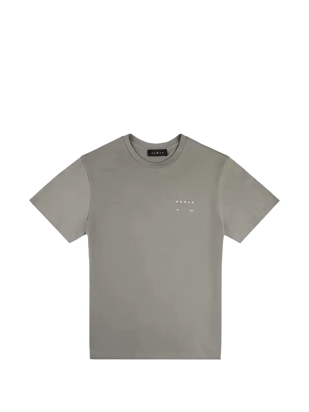 Hogan logo-print cotton-jersey T-shirt - Grigio