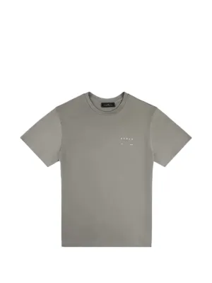 Burberry Check Trim Jersey T-shirt | Grey | FARFETCH JO