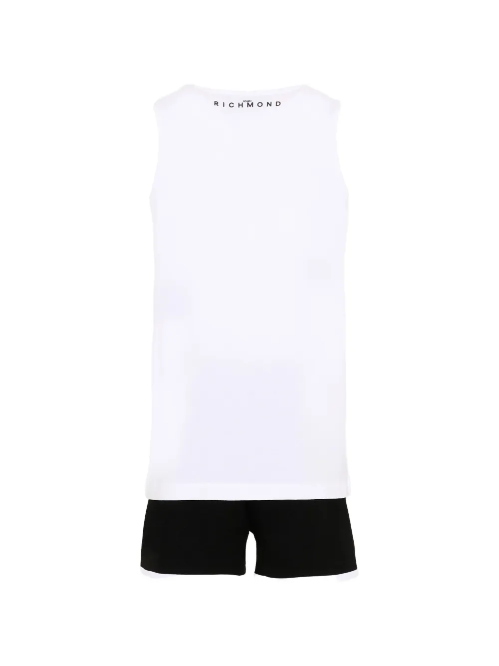 John Richmond Junior Trainingspak met logoprint Wit