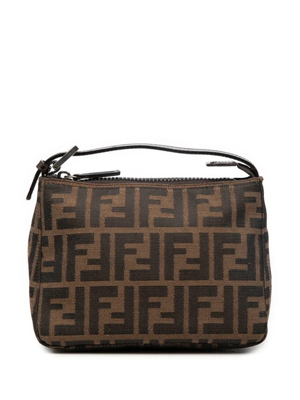 Fendi Pre-Owned 2000-2010 Zucca Canvas handbag - Marrone