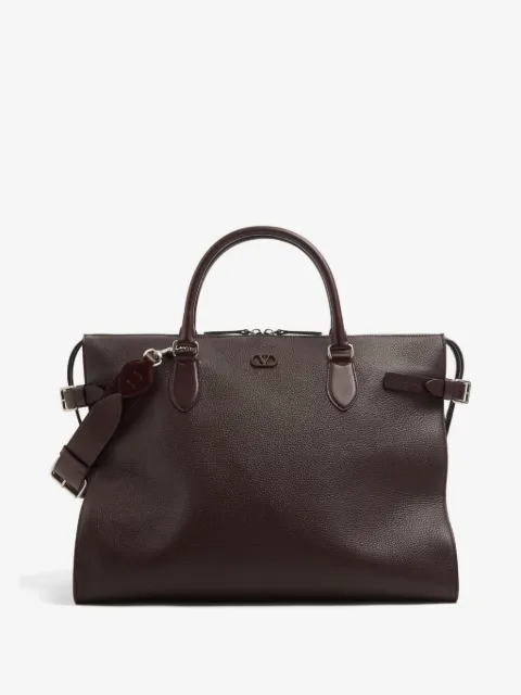 Valentino Garavani bolsa duffle Antibes en piel granulada