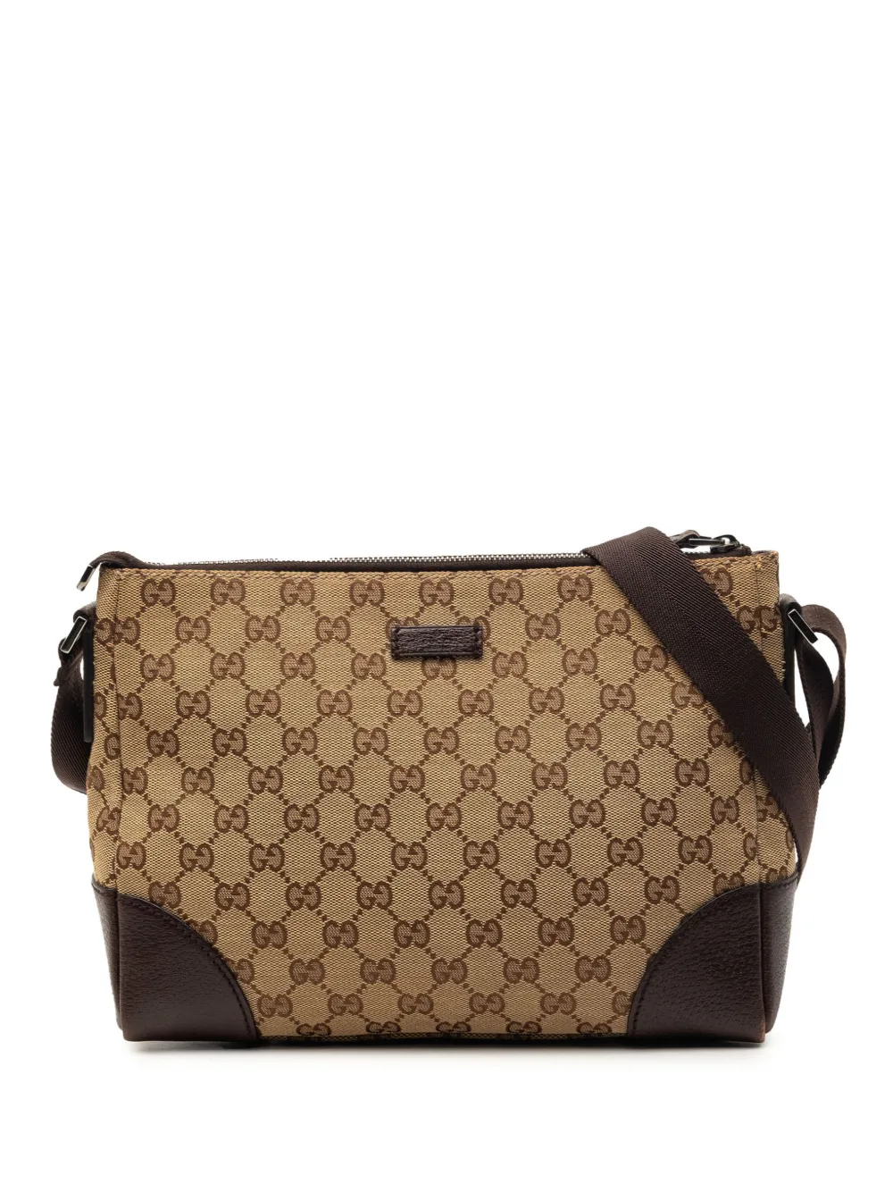 Gucci Pre-Owned 2000-2015 GG Canvas crossbody bag - Nude