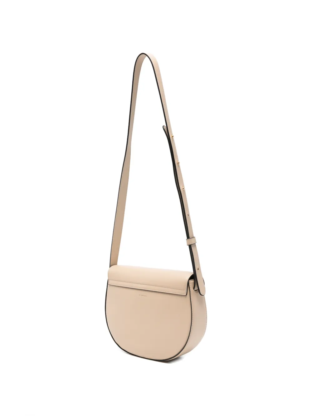 Wandler Leren crossbodytas Beige