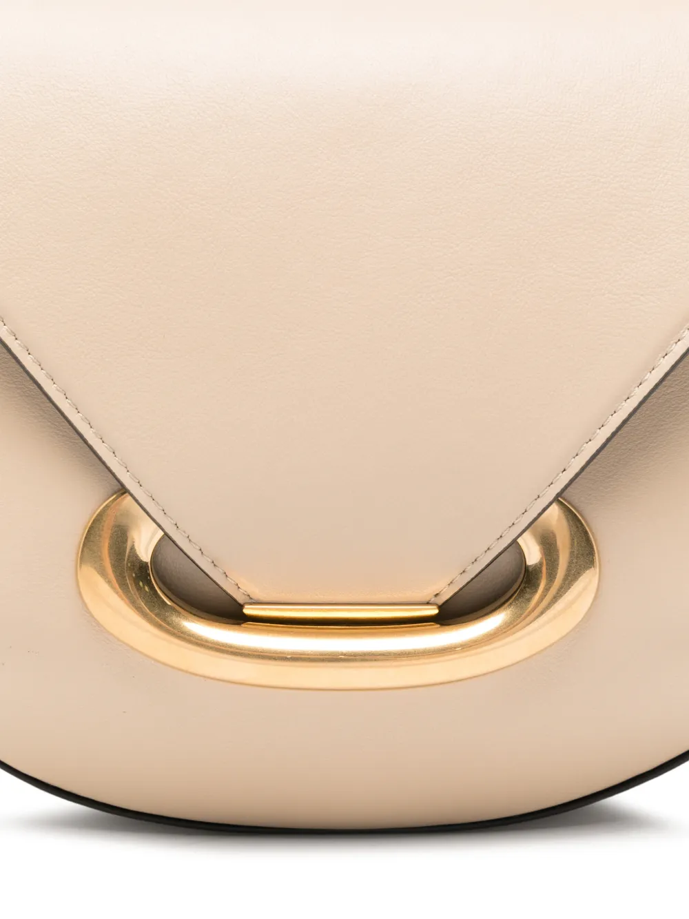 Wandler Leren crossbodytas Beige