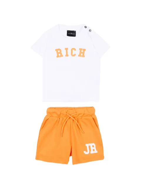 John Richmond Junior logo-print cotton tracksuit