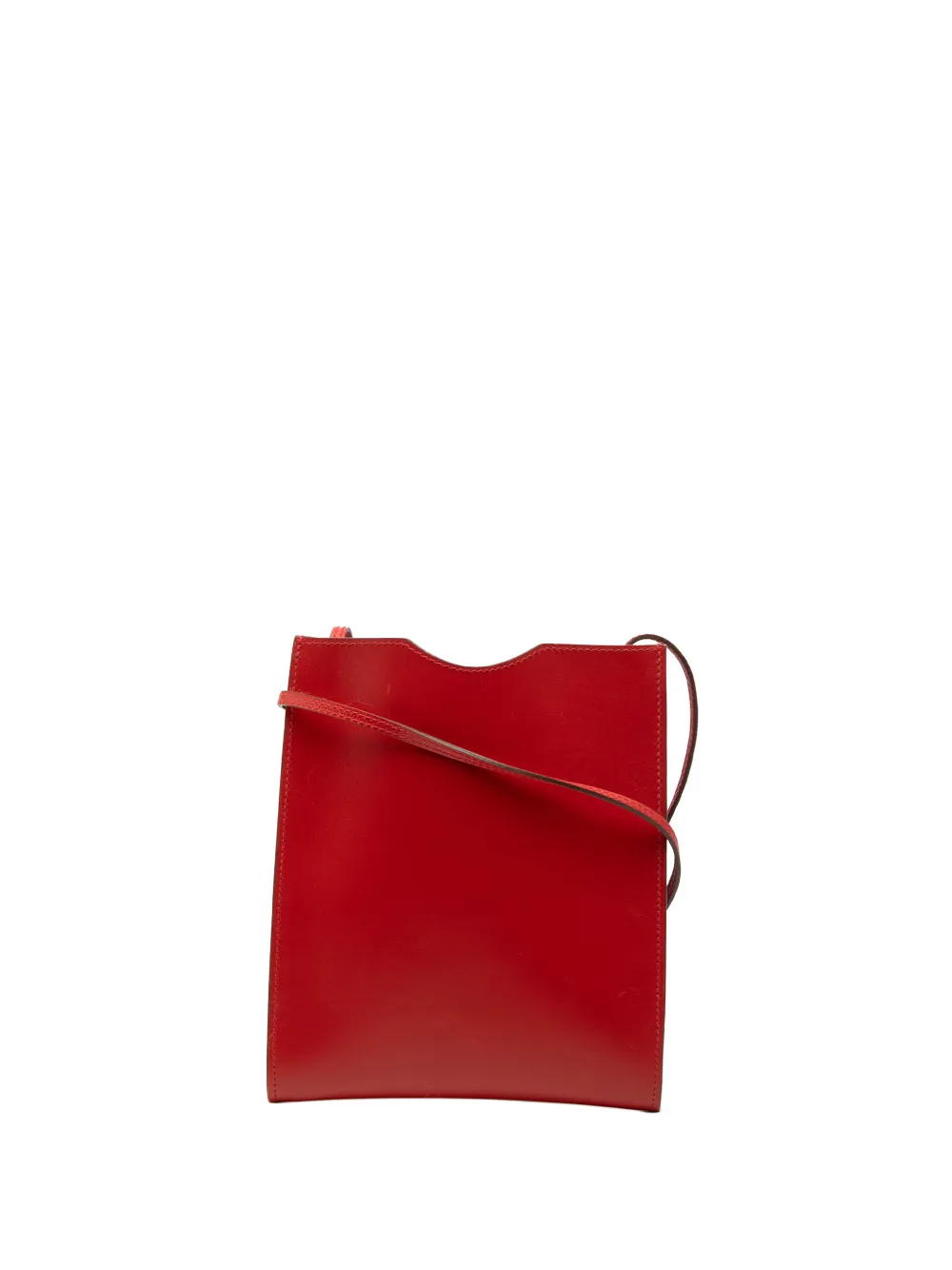 Hermès Pre-Owned 2004 Box Calf Onimaitou crossbody bag - Rosso