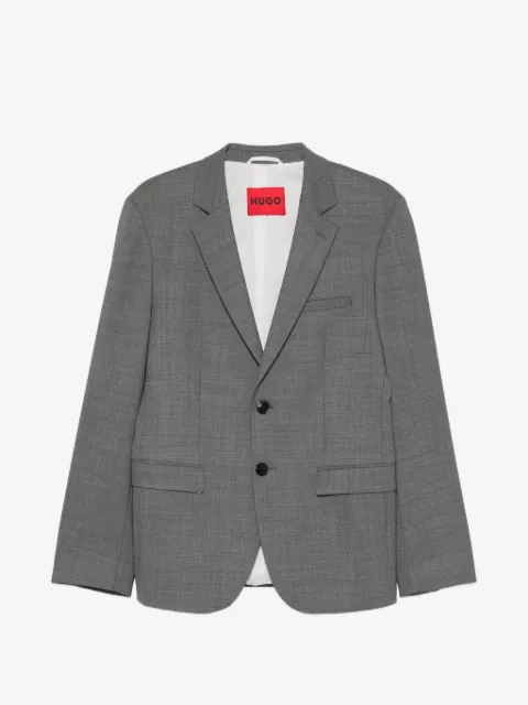 BOSS single-breasted notched-lapels jacket