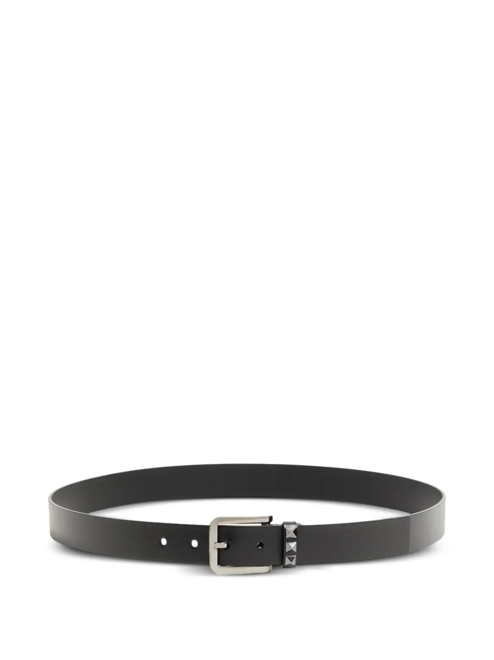 Valentino Garavani Rockstud calfskin belt - Nero
