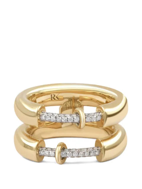 Rainbow K Endless diamond ring