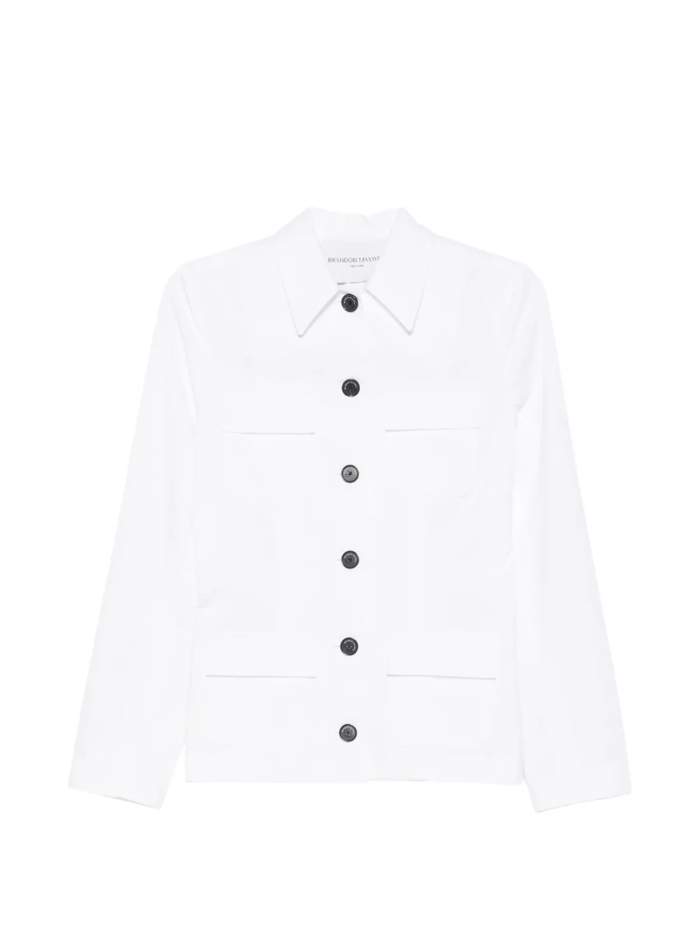 Brandon Maxwell Gage button-up jacket