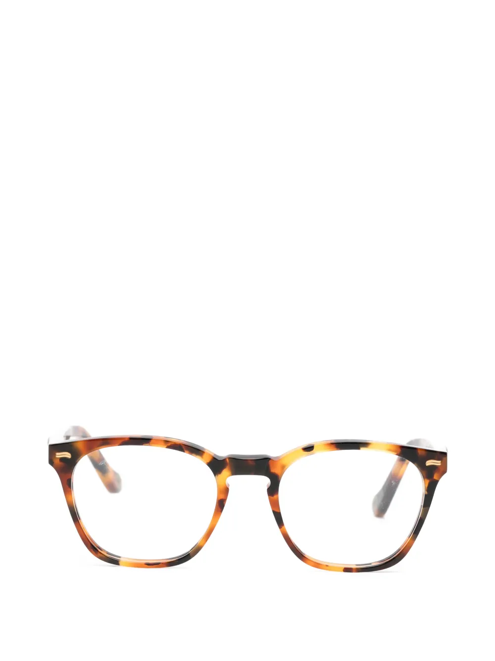 KYme Craig tortoiseshell-effect glasses - Marrone
